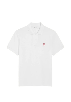AMI Paris Ami de Coeur polo shirt - White