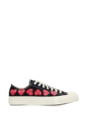 Comme Des Garçons Play heart print sneakers - Black