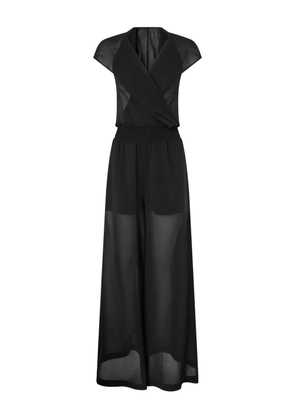 PINKO V-neck flared dress - Black