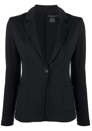 Majestic Filatures single-breasted fitted blazer - Blue