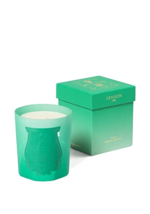 TRUDON Under the Trees embossed candle - Green