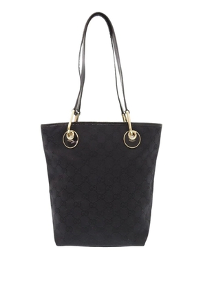 Gucci Pre-Owned 2000-2015 GG Canvas Eclipse tote bag - Black