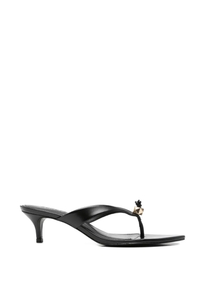 Schutz knot-detail sandals - Black
