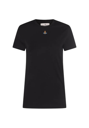 Vivienne Westwood orb-appliqué T-shirt - Black