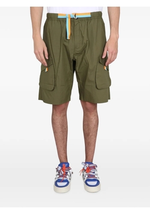 COUNTY OF MILAN belted cargo shorts - Green