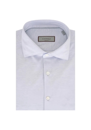 Canali buttoned shirt - Blue