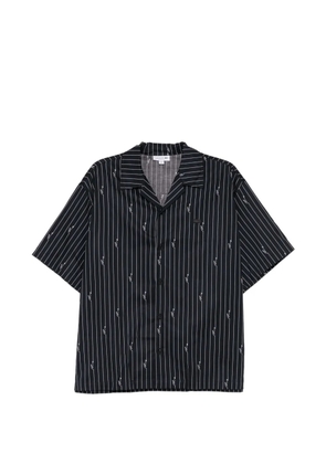 Lacoste striped twill shirt - Blue