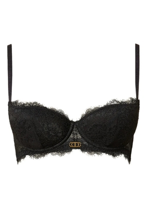 TWINSET lace-detailing bra - Black