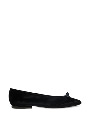 Loro Piana bow detail ballerina flats - Black