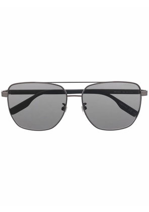 Montblanc tinted pilot-frame sunglasses - Silver