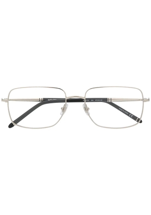 Montblanc square-frame glasses - Metallic
