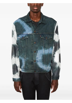 Giorgio Brato tie dye denim jacket - Blue
