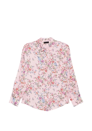 LIU JO floral shirt - Pink