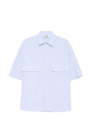 ALPHA STUDIO flap-pocket shirt - Blue