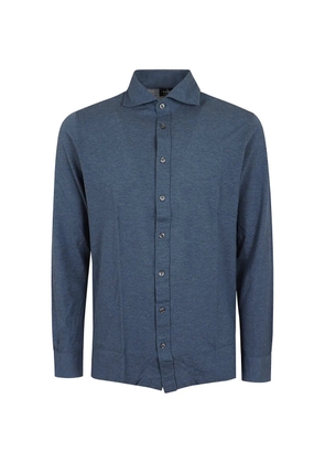 Barba buttoned shirt - Blue