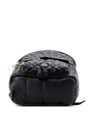 Louis Vuitton Pre-Owned Palm Springs Malletage Flower Lambskin PM backpack - Black