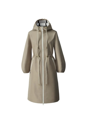 Mackage Mekelle-Z drawstring hooded raincoat - Neutrals