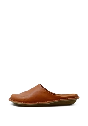 VIBAe Roma leather mules - Neutrals