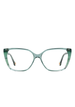 Carolina Herrera cat-eye ombre-effect glasses - Green
