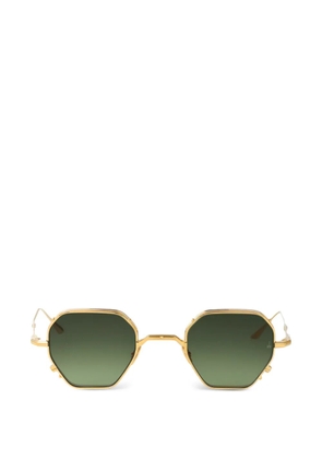 Jacques Marie Mage Verlaine geometric sunglasses - Gold