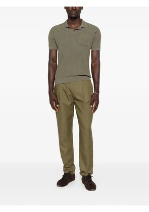 Roberto Collina ribbed pocket T-shirt - Green