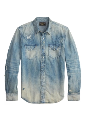 Ralph Lauren RRL long-sleeve pocket shirt - Blue