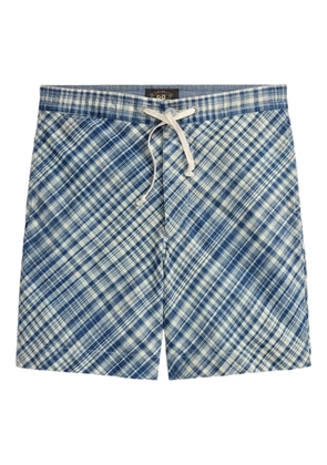Ralph Lauren RRL plaid pocket shorts - Blue