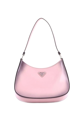 Prada Pre-Owned Cleo Shoulder Bag Spazzolato Leather Medium hobo bag - Pink