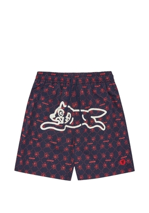 ICECREAM logo detail swim shorts - Blue