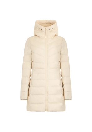 Canada Goose Clair hooded padded coat - Neutrals