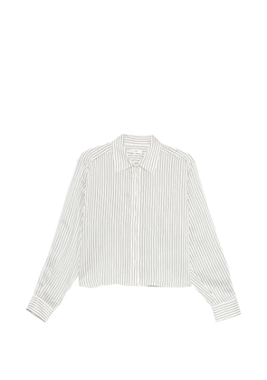 FRAME Charles striped shirt - White