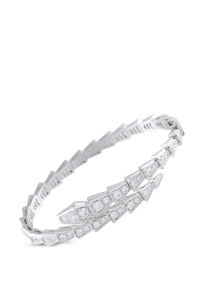 Bvlgari Pre-Owned Serpenti Viper diamond bracelet - Silver