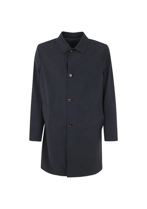 Kired button trench coat - Blue
