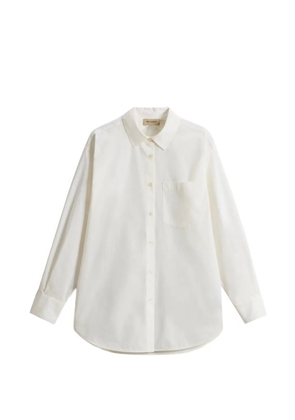 Woolrich classic pocket cotton shirt - Neutrals