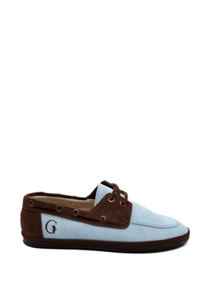 Gondolina Voga suede boat shoes - Blue