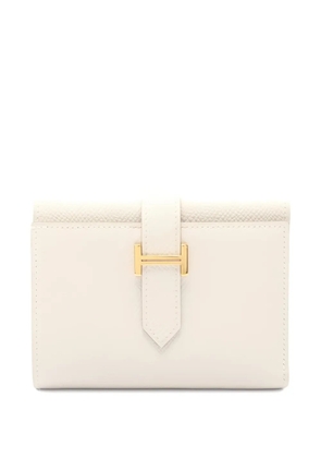 Hermès Pre-Owned 2024 Bearn Conbine Verso tri-fold leather wallet - Neutrals