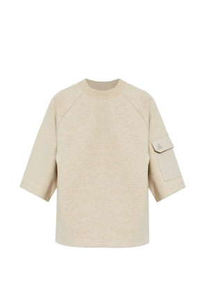 Moose Knuckles crew neck pocket T-shirt - Neutrals