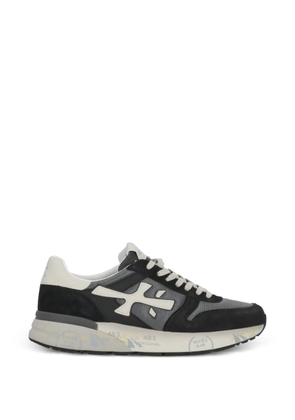 Premiata Mick 8085 logo-appliqué paneled sneakers - Black