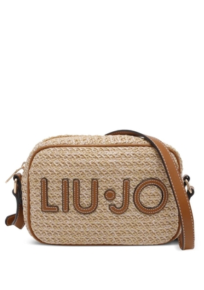 LIU JO logo shoulder bag - Neutrals