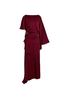 ERDEM embellished maxi dress - Red