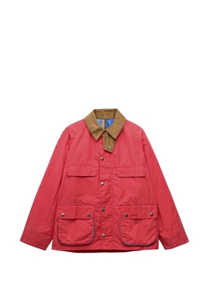 Barbour x Paul Smith contrast-collar jacket - Red