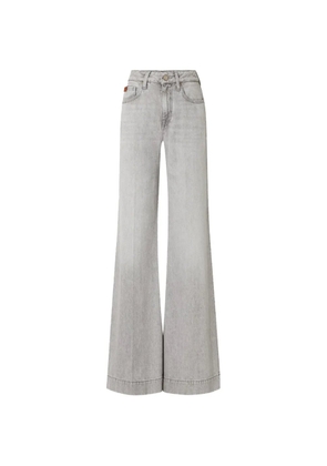 Jacob Cohën wide leg denim trousers - Grey