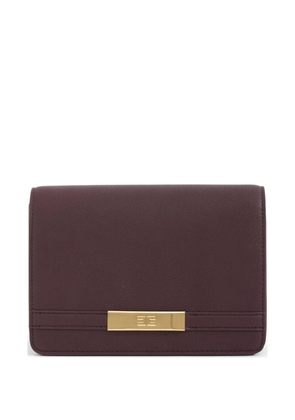 Elisabetta Franchi chain cross body bag - Purple