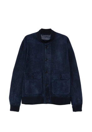 Salvatore Santoro suede jacket - Blue