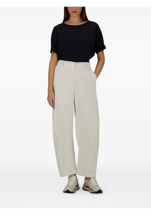 Herno barrel-leg trousers - White
