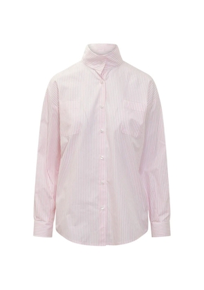 LE SULLY STUDIO striped collared shirt - Pink