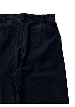 LAST CALL FOR wide-leg trousers - Black