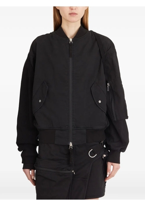 Helmut Lang multi-pocket bomber jacket - Black