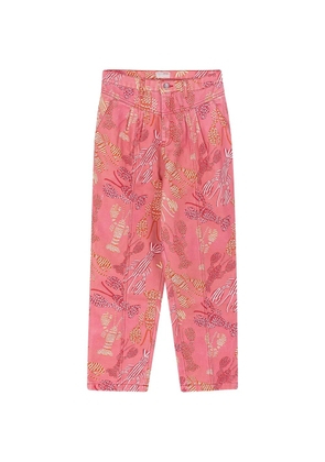 Favorite People Mamma Mia printed trousers - Pink
