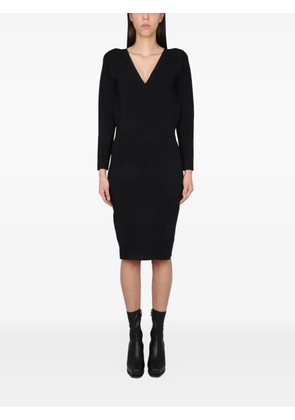 Stella McCartney V-neck midi dress - Black